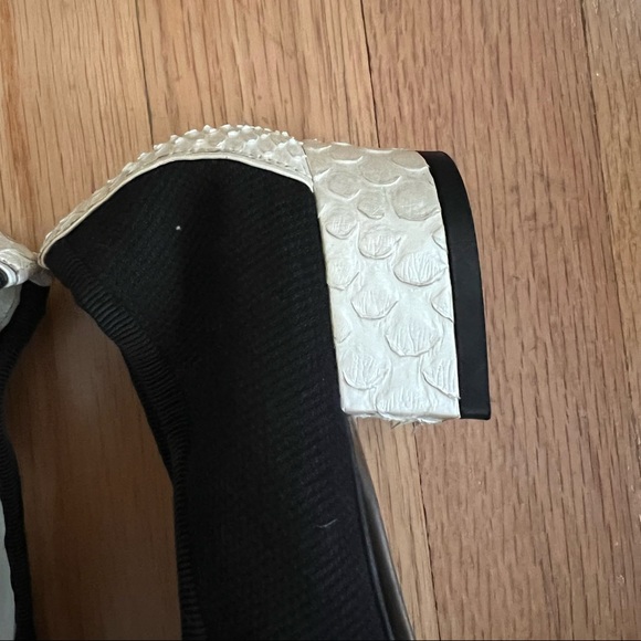 CHANEL BALLERINA BLOCK SHOES HEELS 38 - Picture 12 of 12